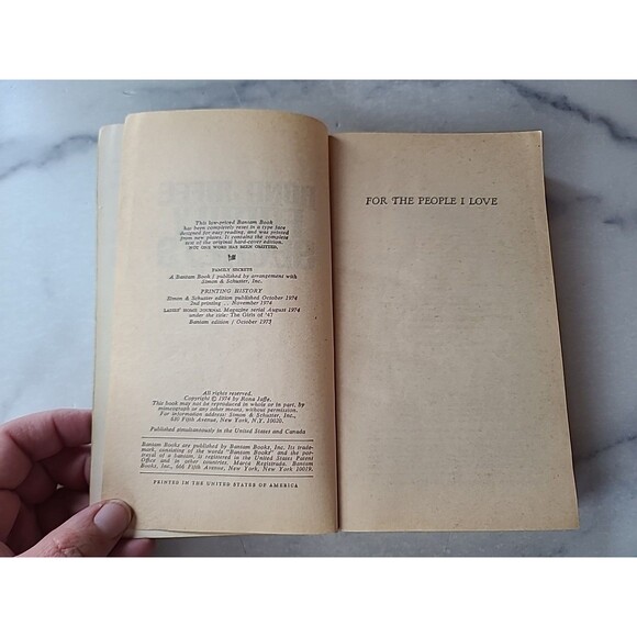 Family Secrets By Rona Jaffe Paperback - Picture 3 of 10